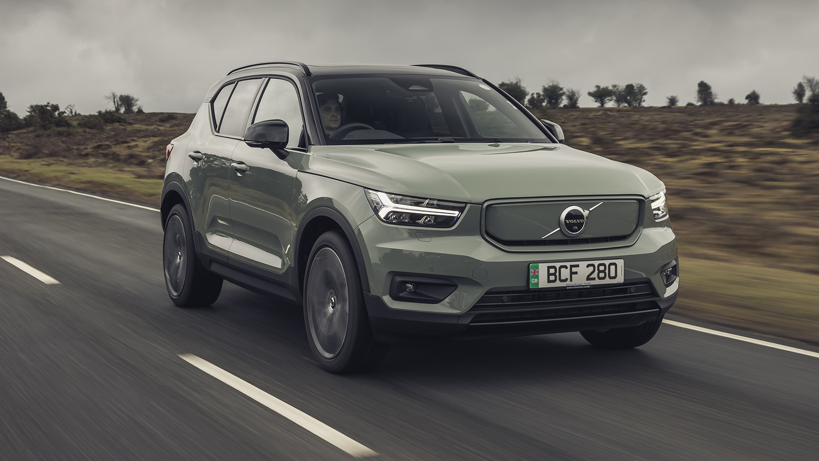 The XC40 EV offers over 400bhp