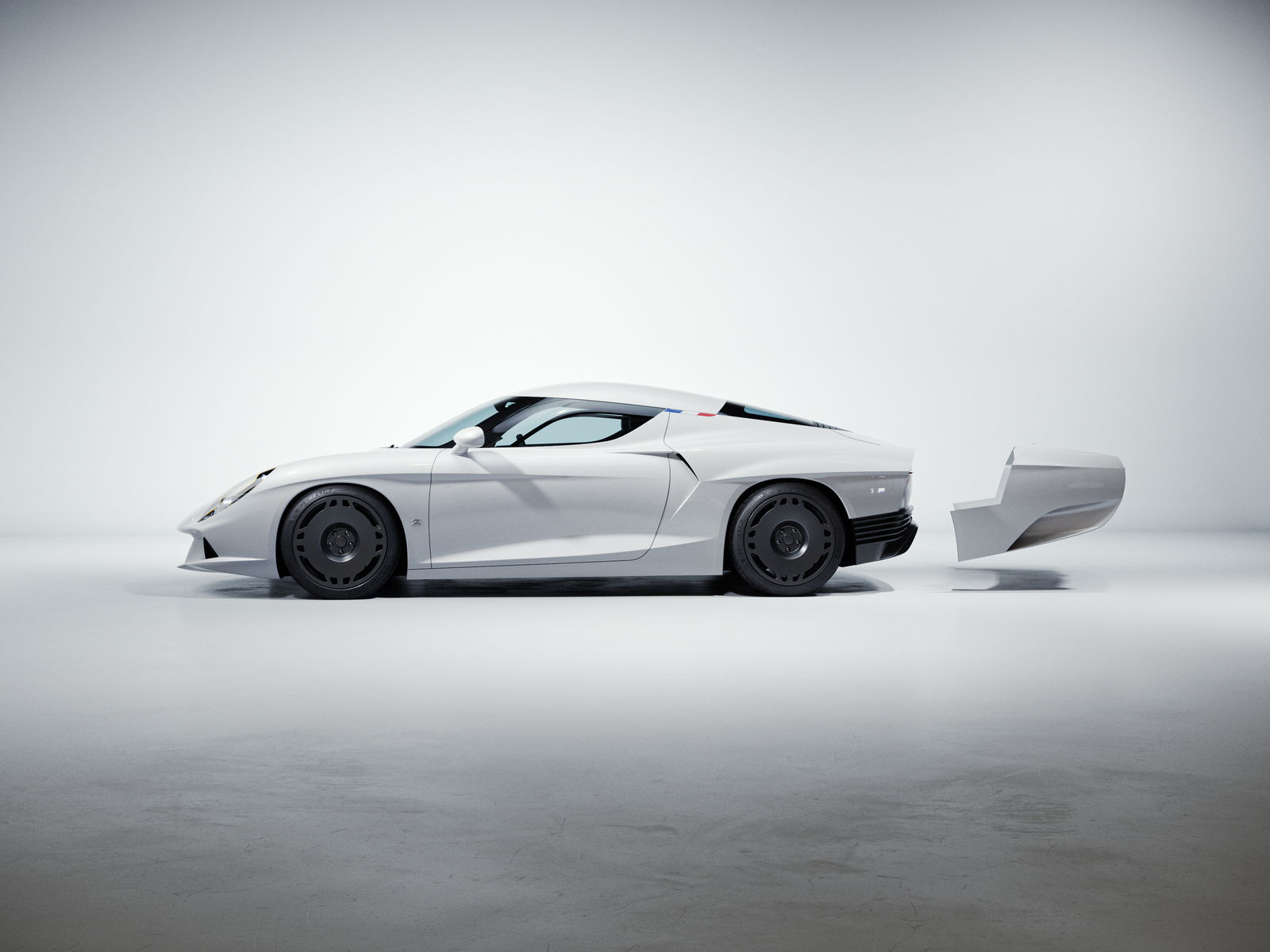 Zagato AGTZ Twin Tail - tail detached