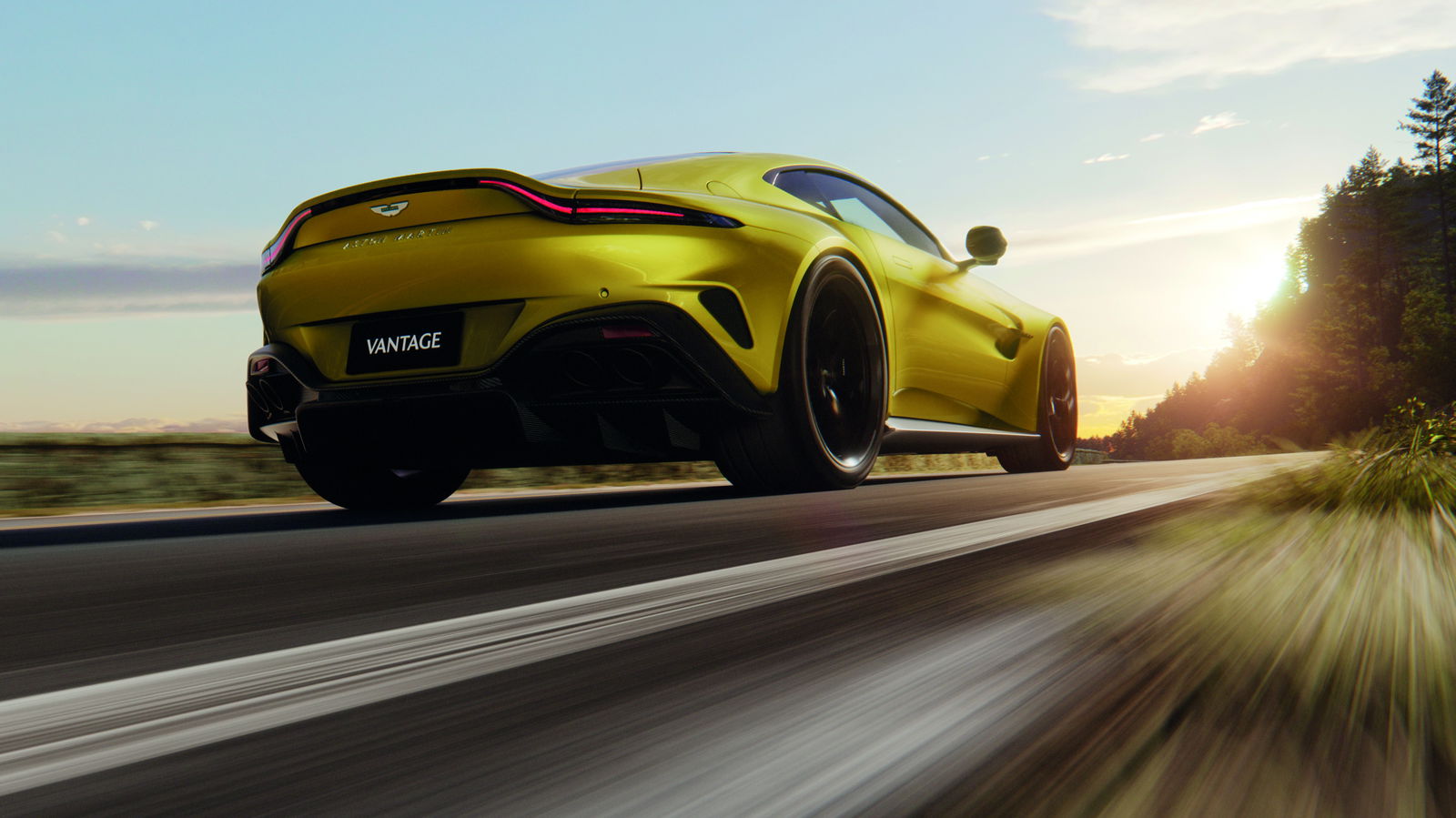 2024 Aston Martin Vantage - rear