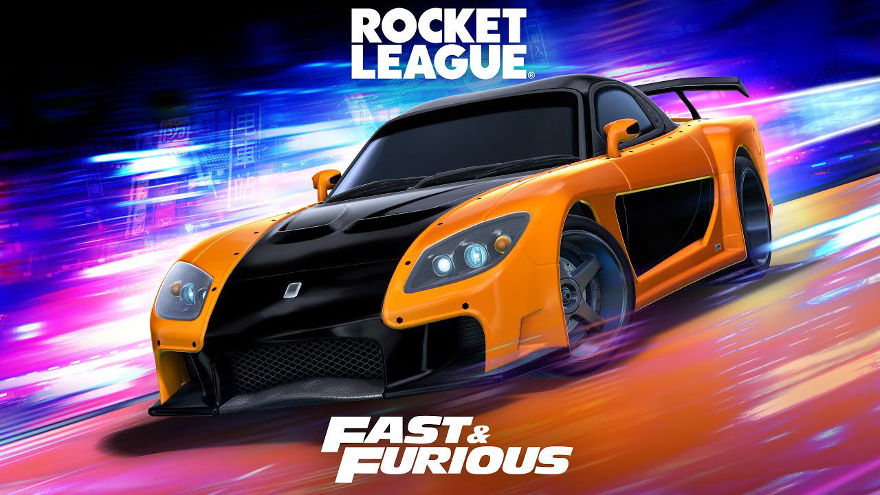 Han’s Mazda RX-7 From Fast And Furious Tokyo Drift Slides Into Rocket League