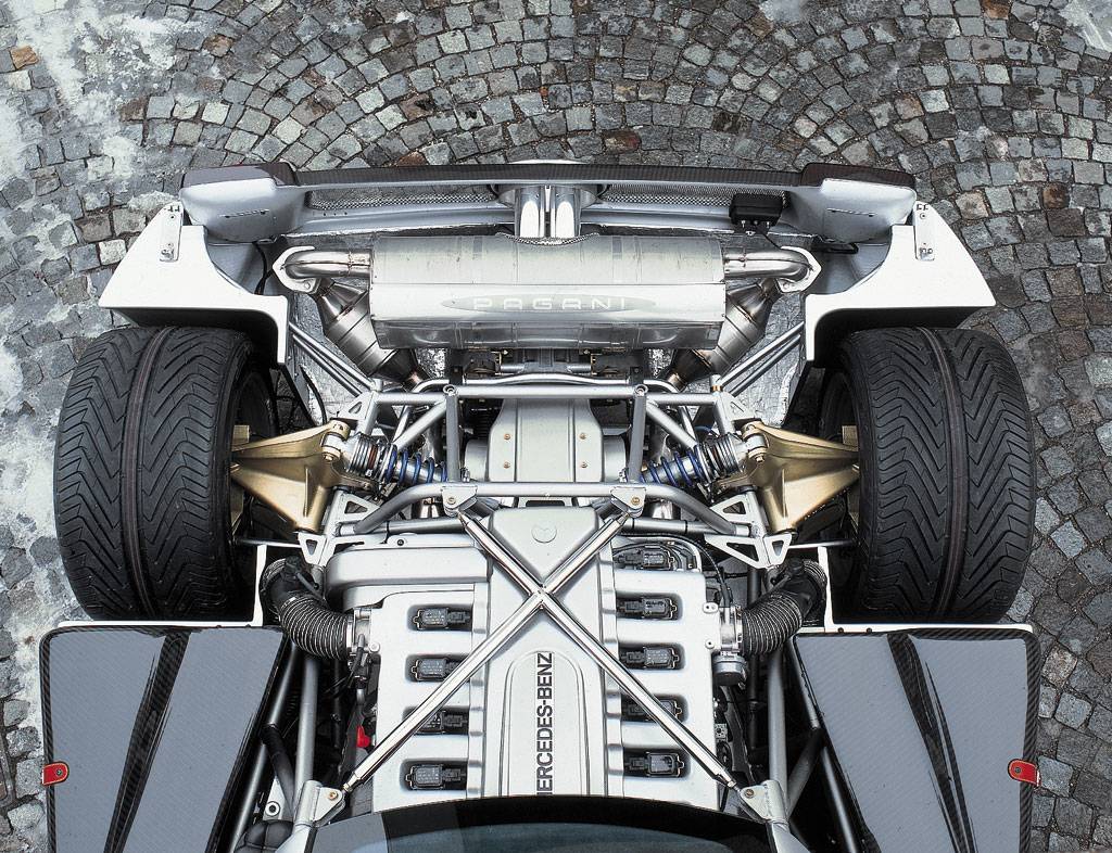 Pagani Zonda C12 - engine 