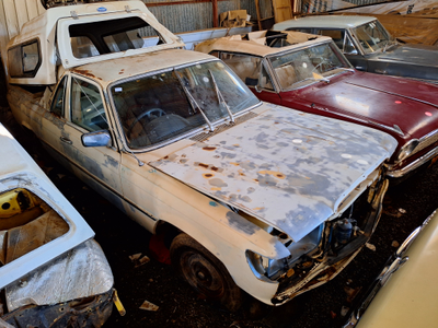 Mercedes W116 bakkie conversion