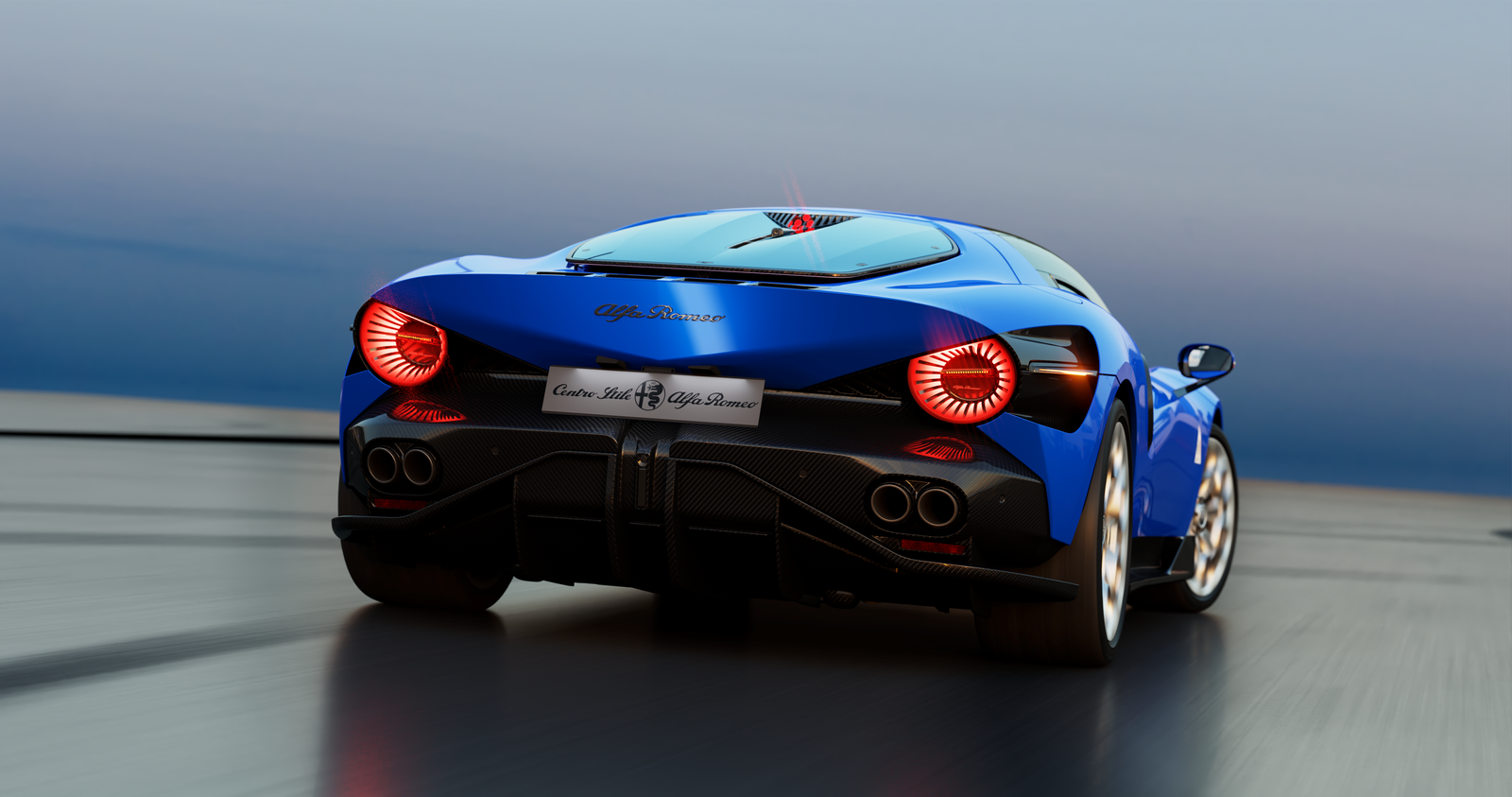 Alfa Romeo 33 Stradale - rear