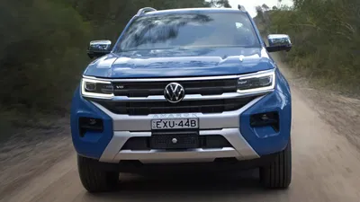 Volkswagen Amarok with bumper-mounted RooBadge