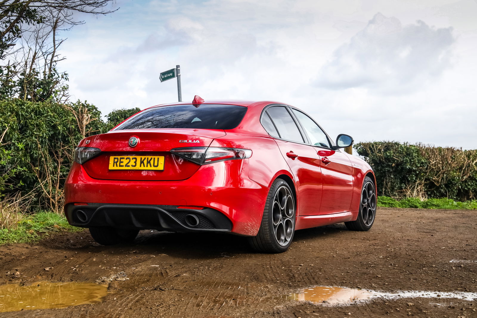 Alfa Romeo Giulia Veloce - rear