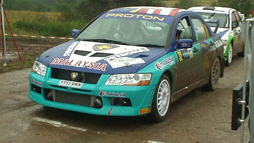 Proton PERT rally car