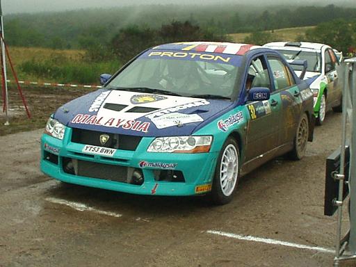 Proton PERT rally car