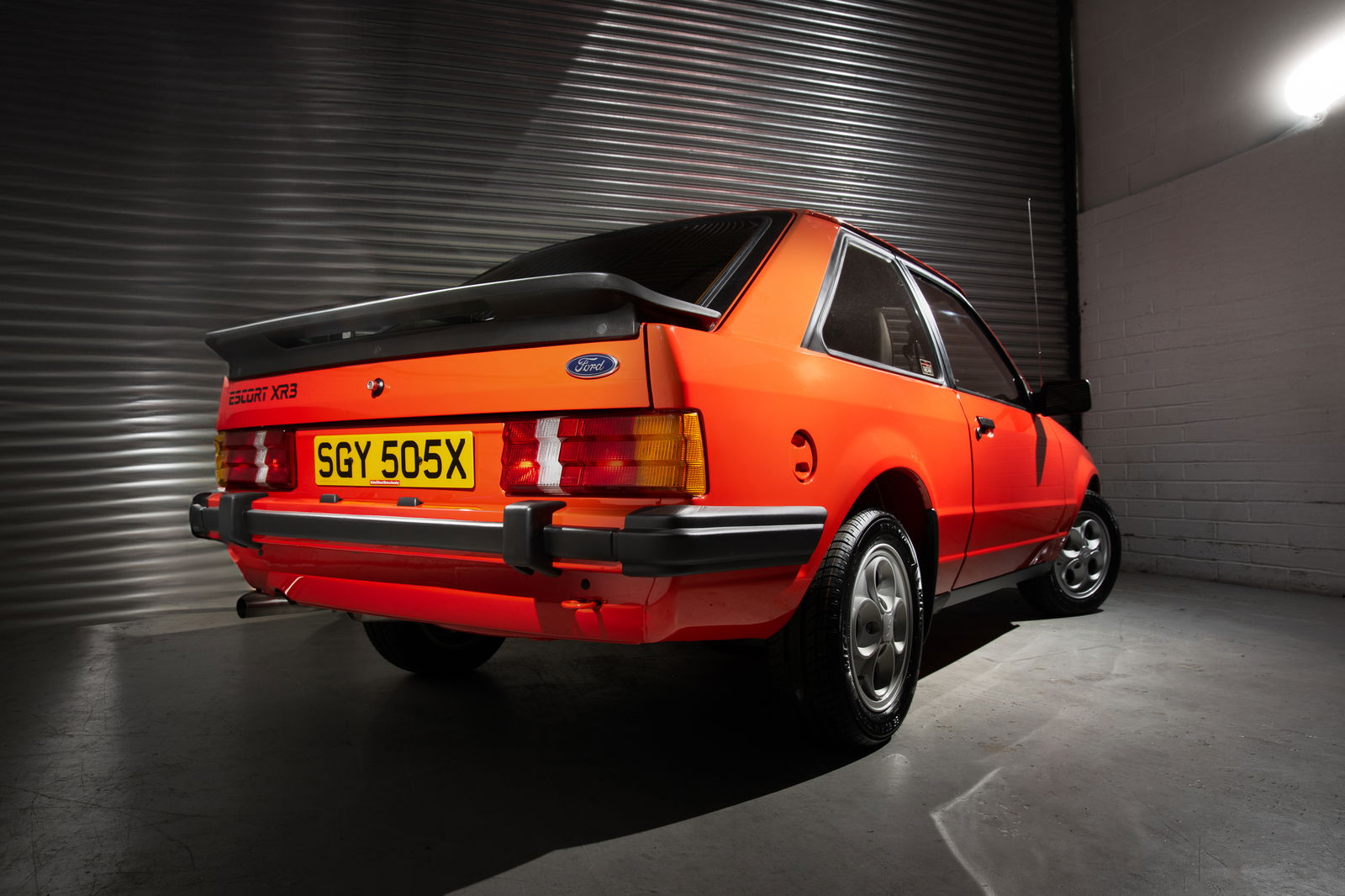 Tolman-restored Ford Escort XR3 - rear