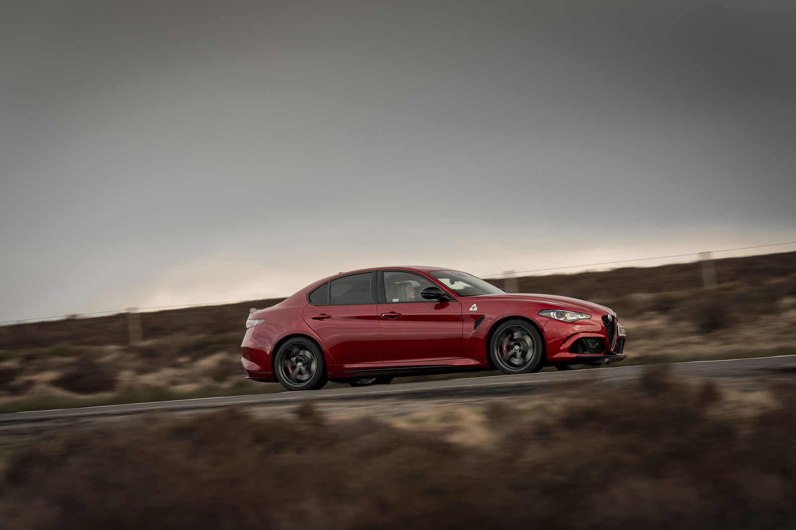 Alfa Romeo Giulia Quadrifoglio - driving