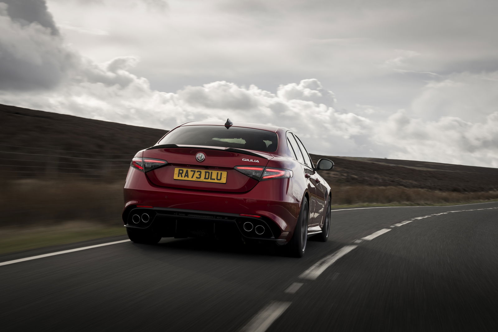 Alfa Romeo Giulia Quadrifoglio - driving