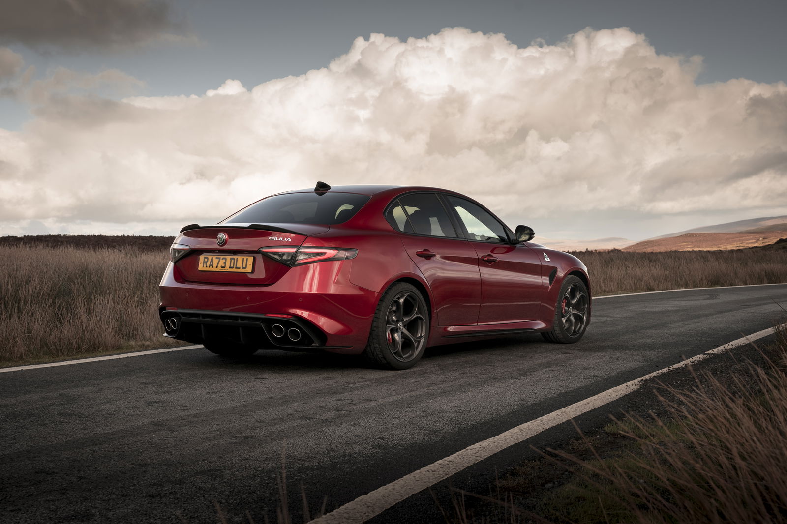 Alfa Romeo Giulia Quadrifoglio - rear