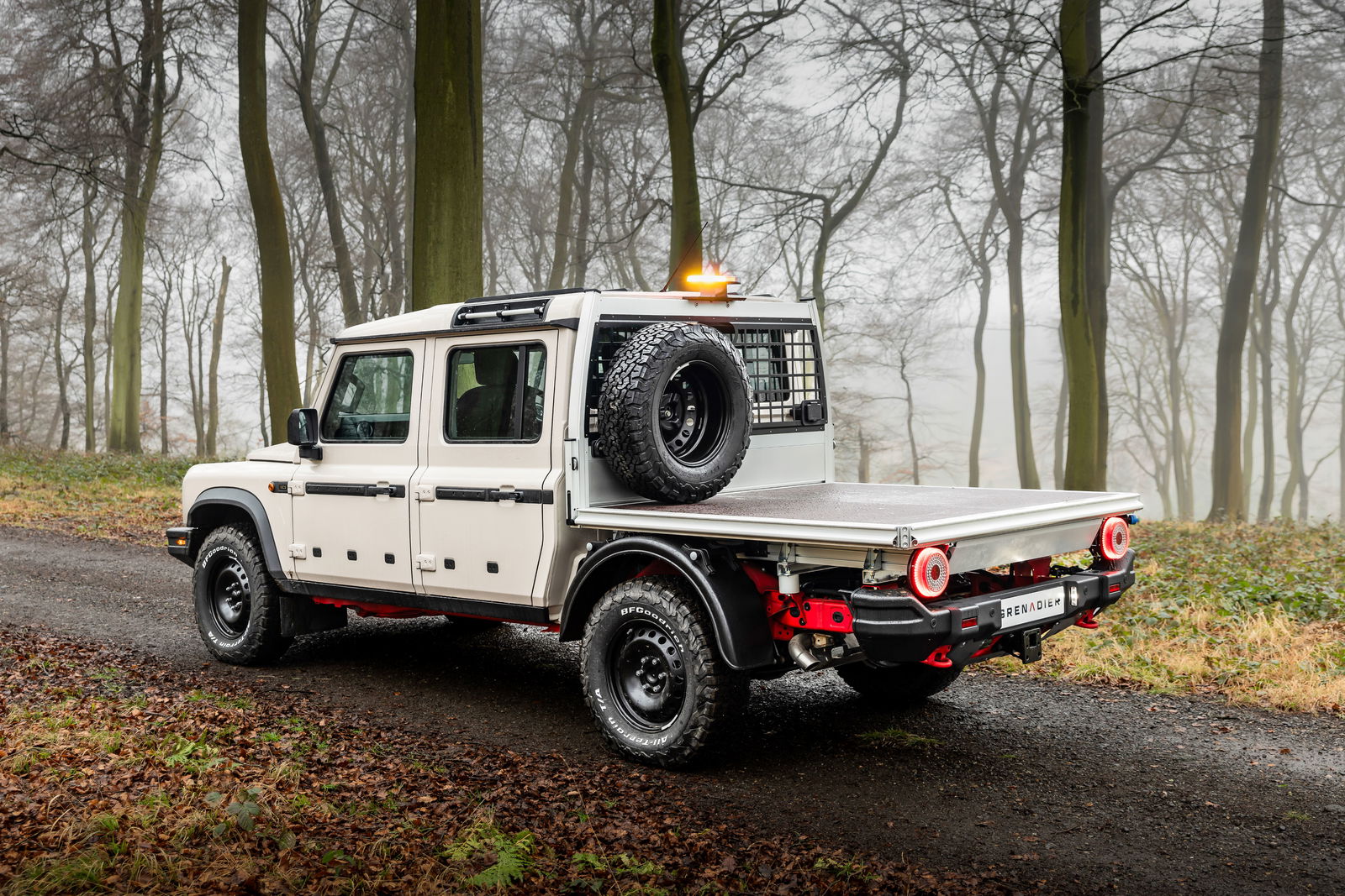 Ineos Grenadier Quartermaster Chassis Cab - rear