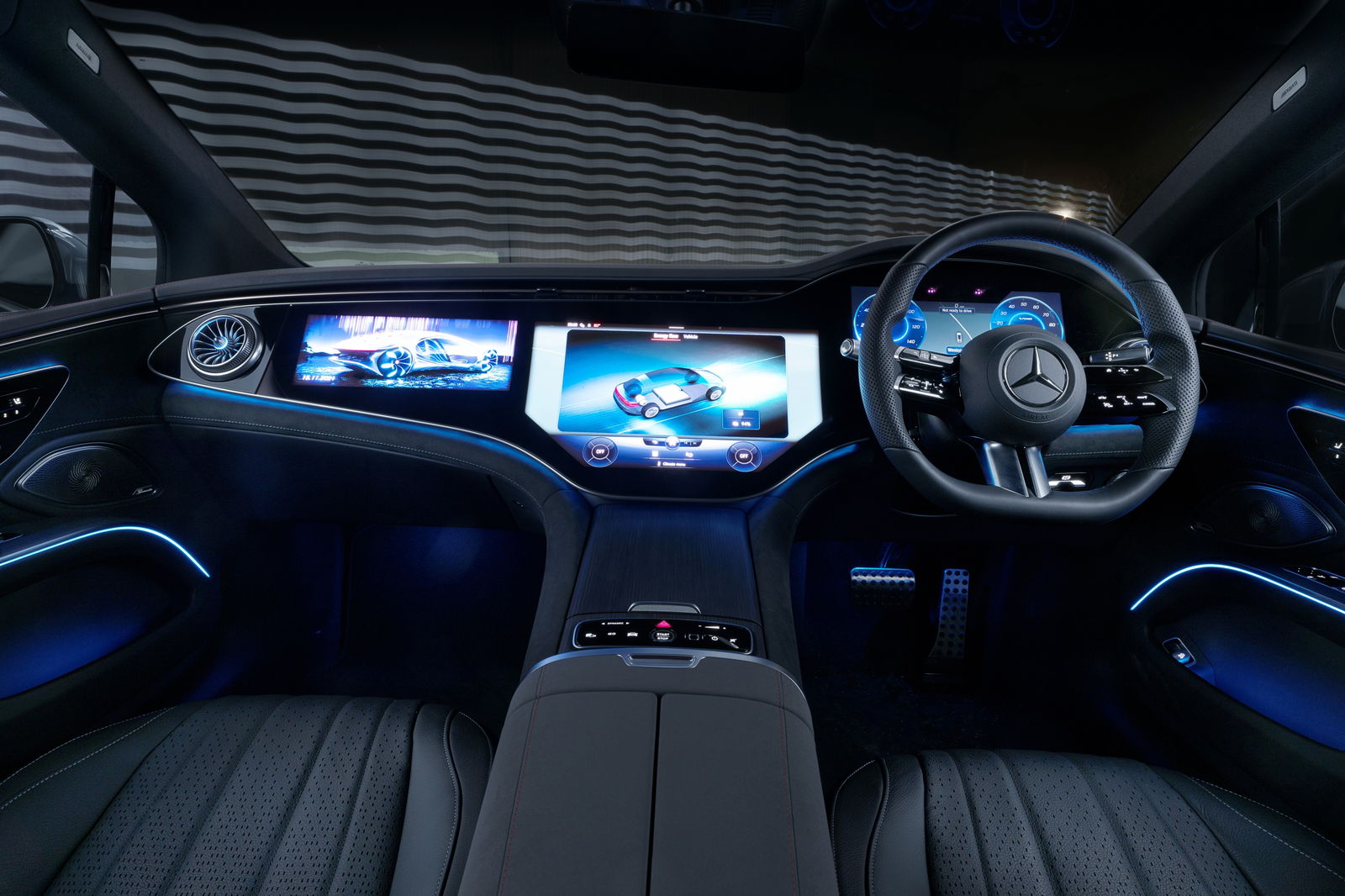 Mercedes EQS interior