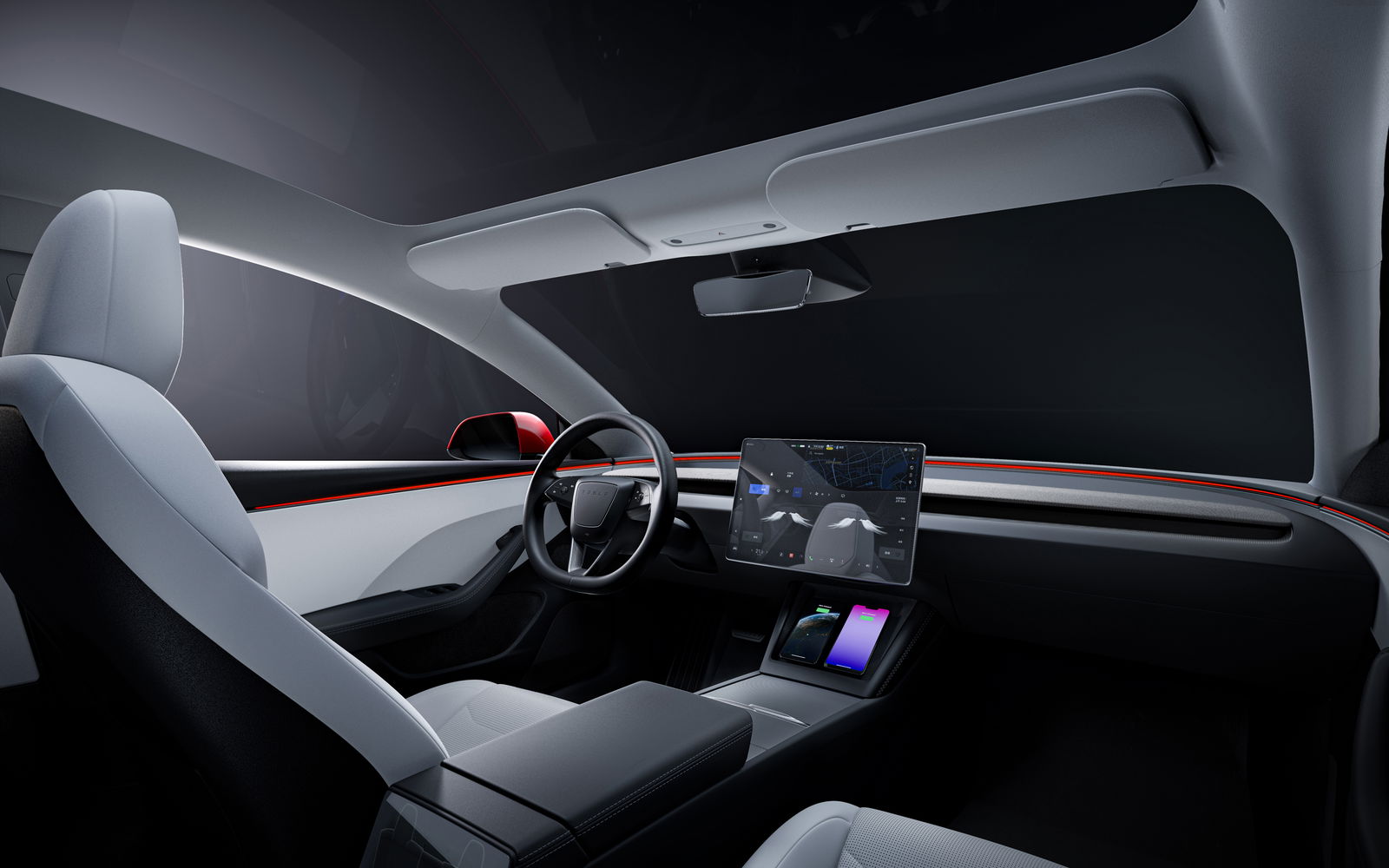Tesla Model 3 interior