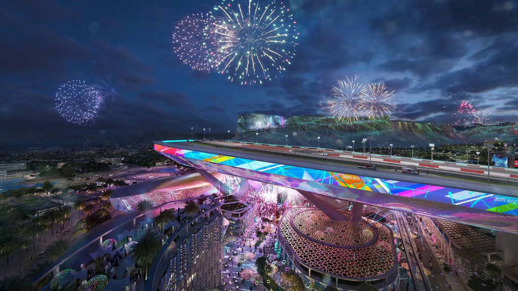 Qiddiya Circuit rendering