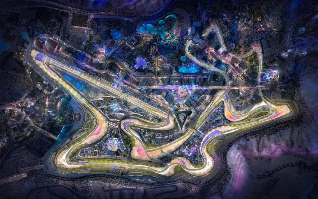 Qiddiya Circuit proposed layout