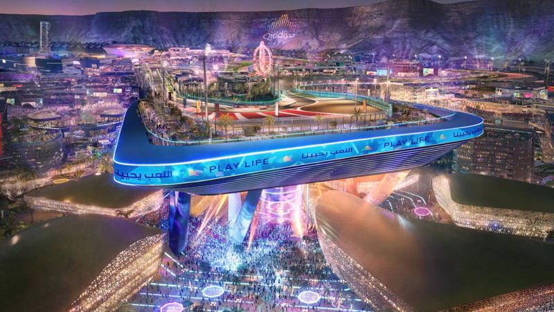 Qiddiya Circuit rendering