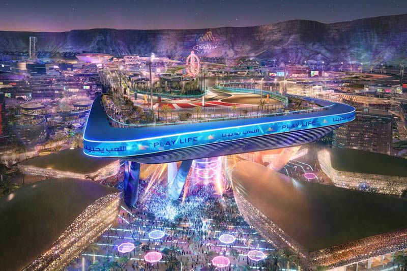 Qiddiya Circuit rendering