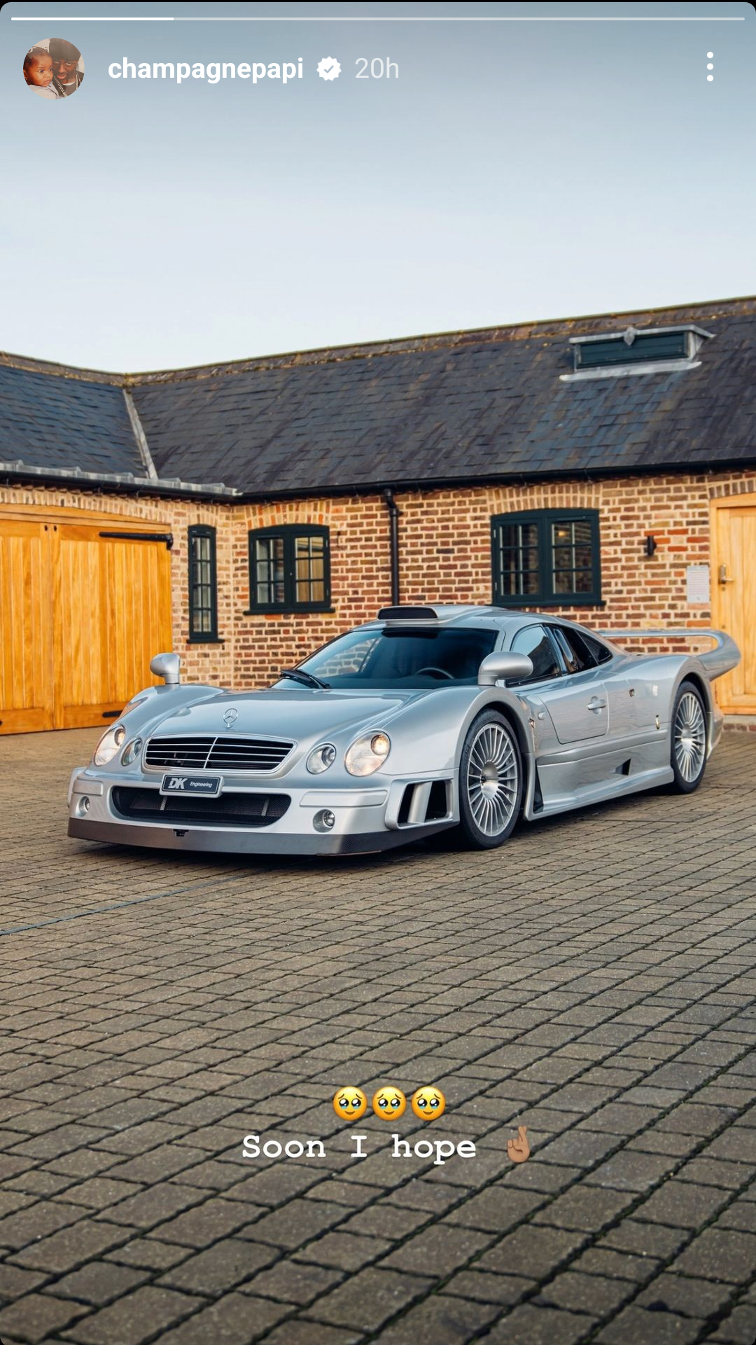 Drake Might Be Buying A Mercedes CLK GTR
