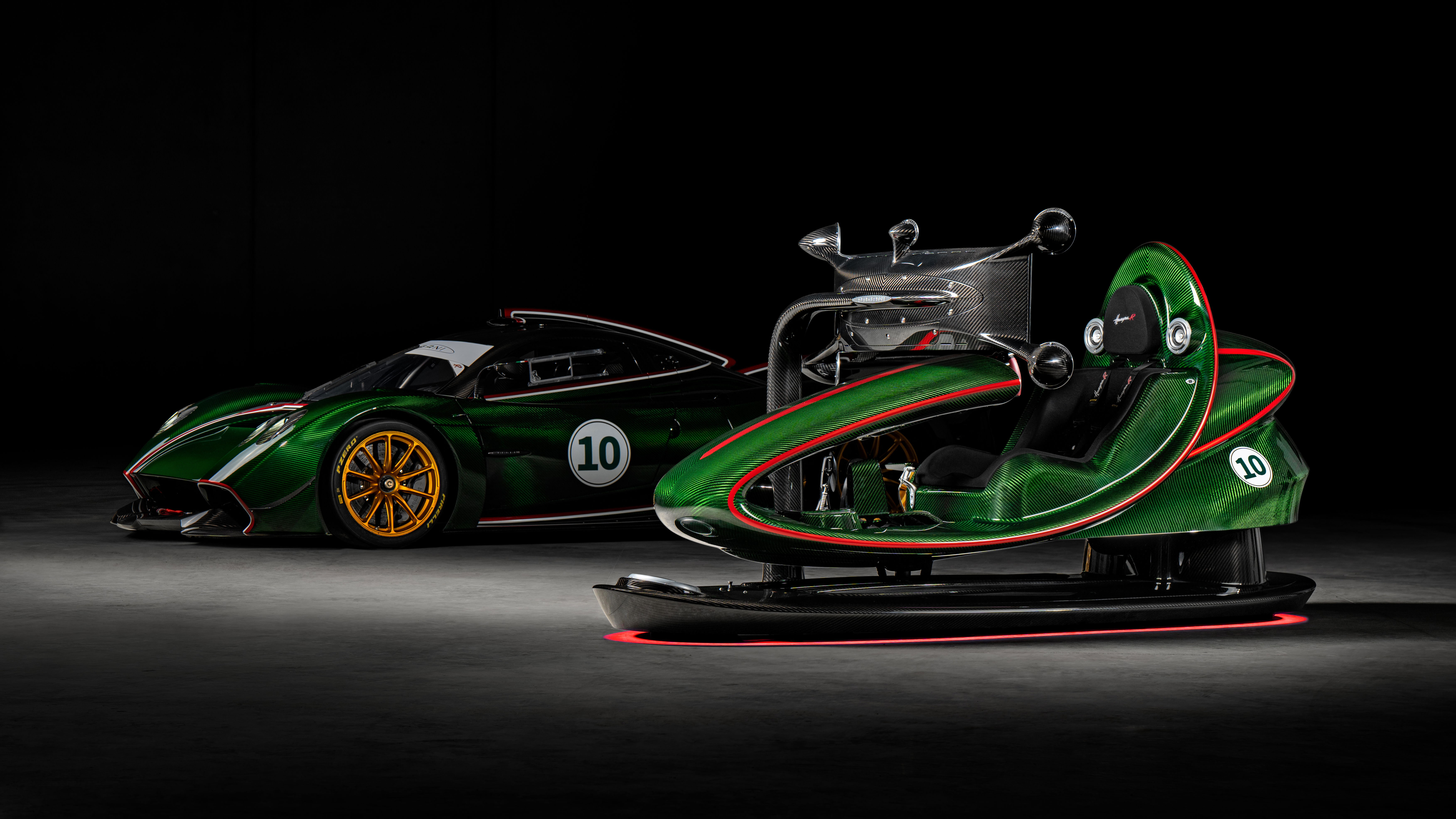 Pagani Huayra R simulator and Huayra R