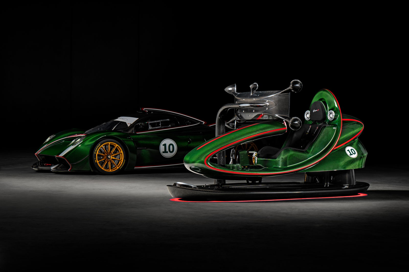 Pagani Huayra R simulator and Huayra R