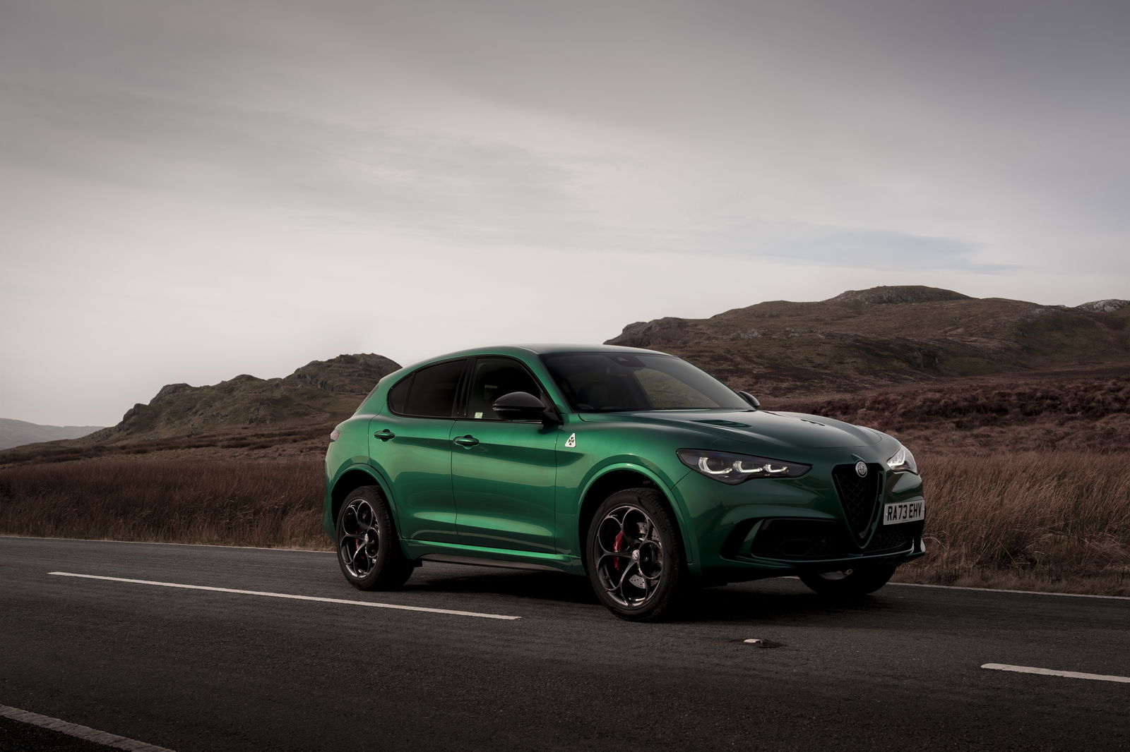 Alfa Romeo Stelvio Quadrifoglio - front