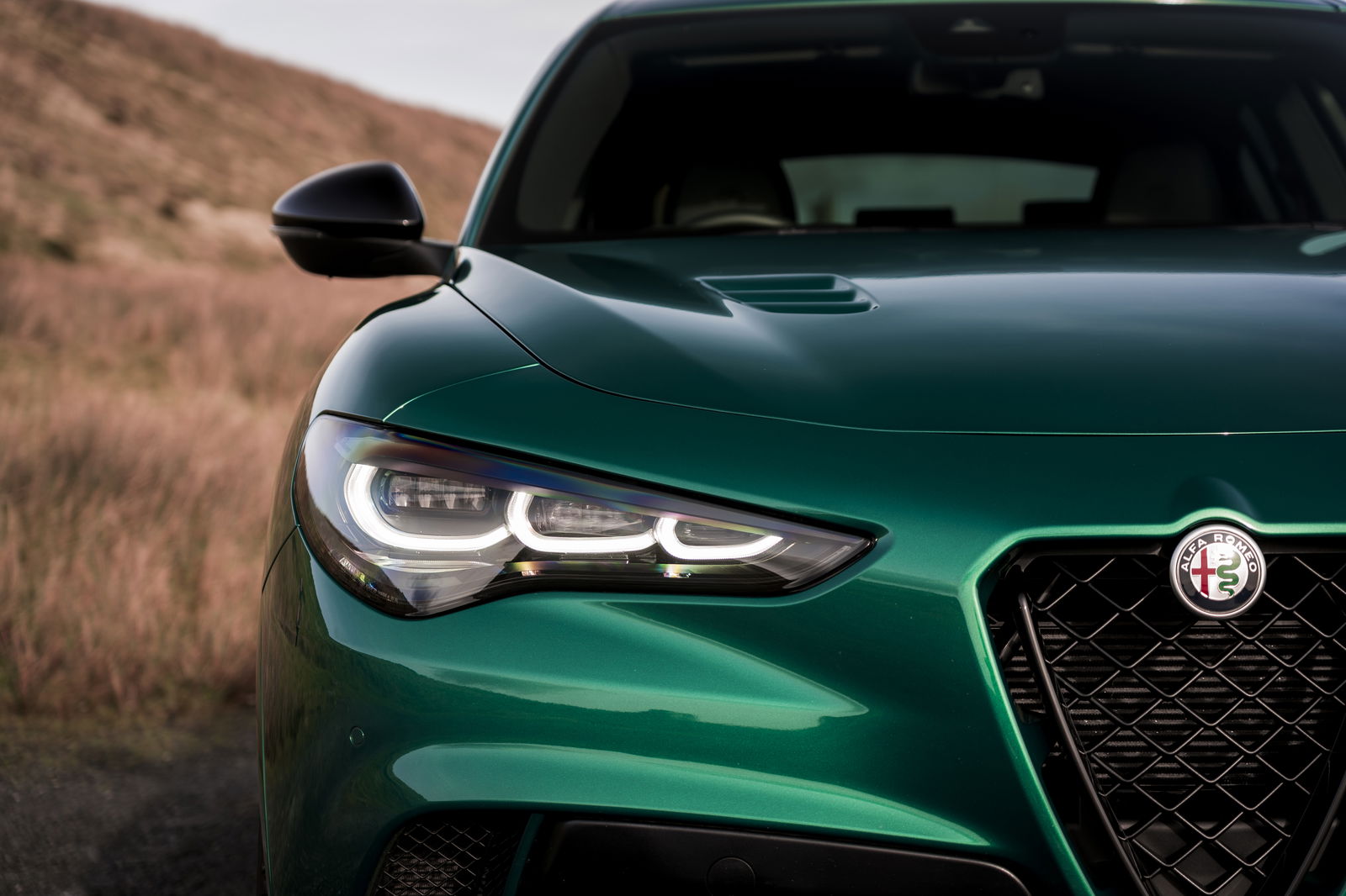 Alfa Romeo Stelvio Quadrifoglio - front detail