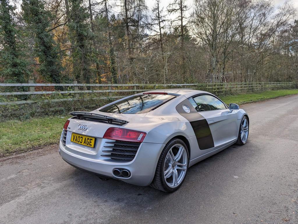 2007 Audi R8, rear
