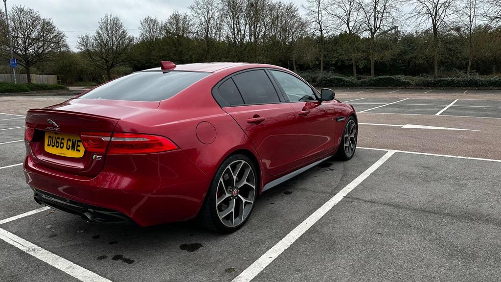 Jaguar XE S - rear