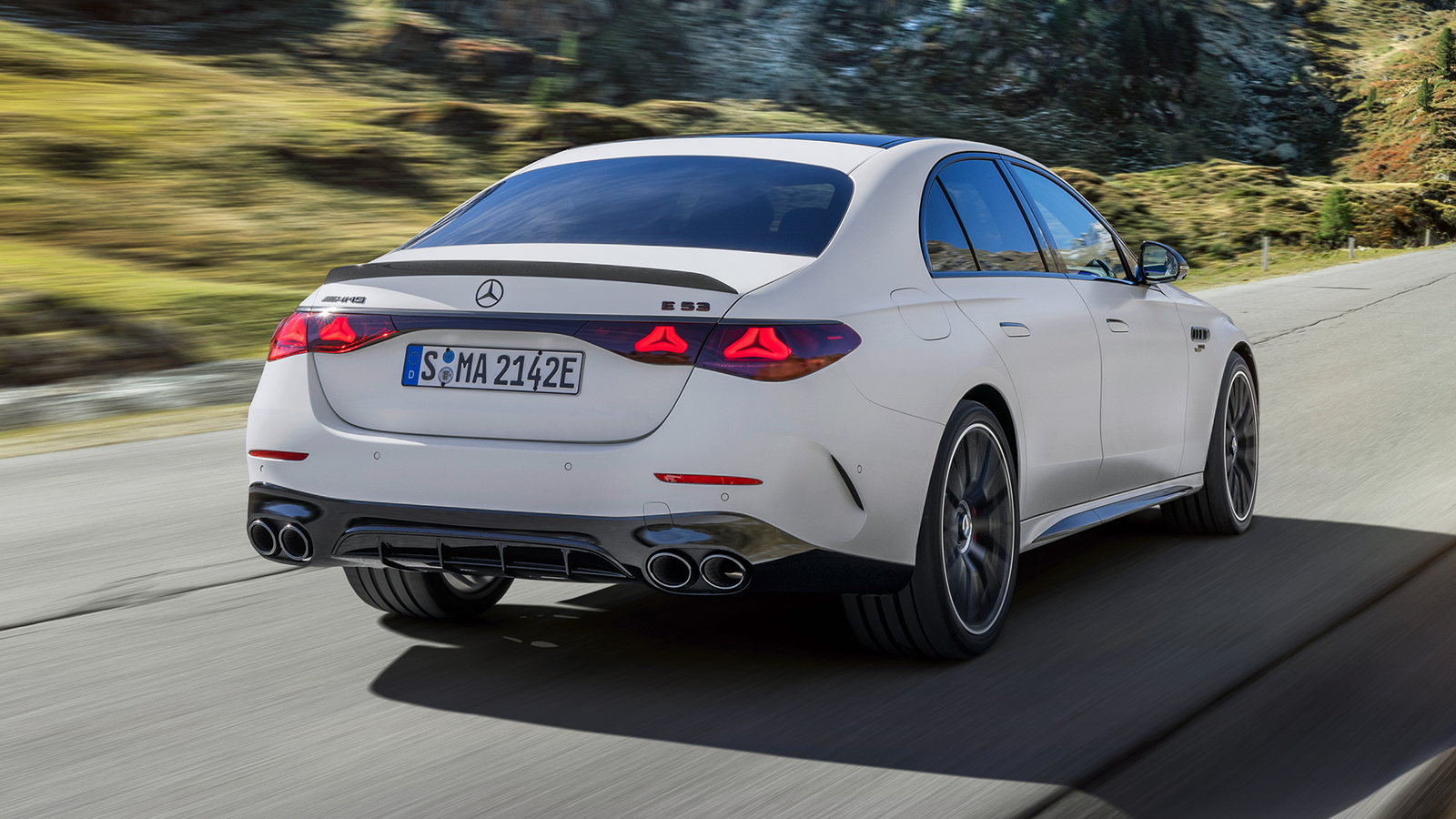 Mercedes-AMG E53, rear