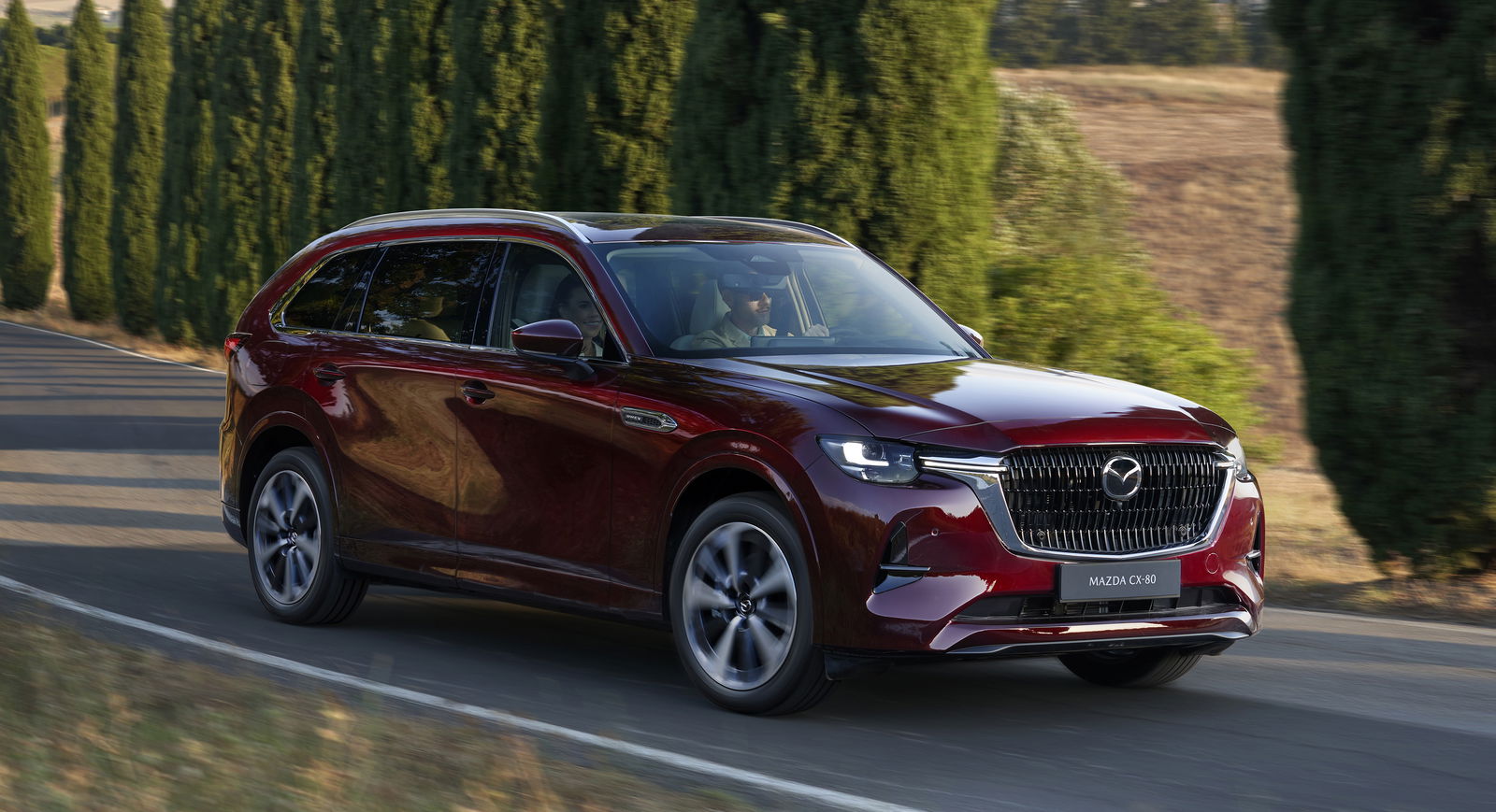 Mazda CX-80 - front