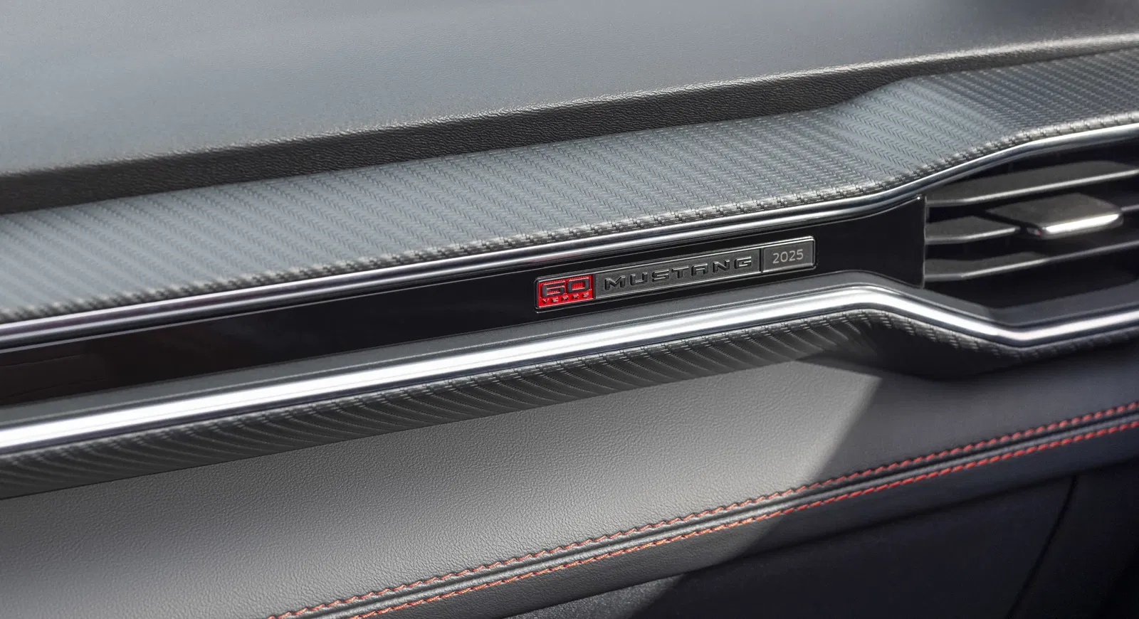 Ford Mustang 60th Anniversary - interior detail