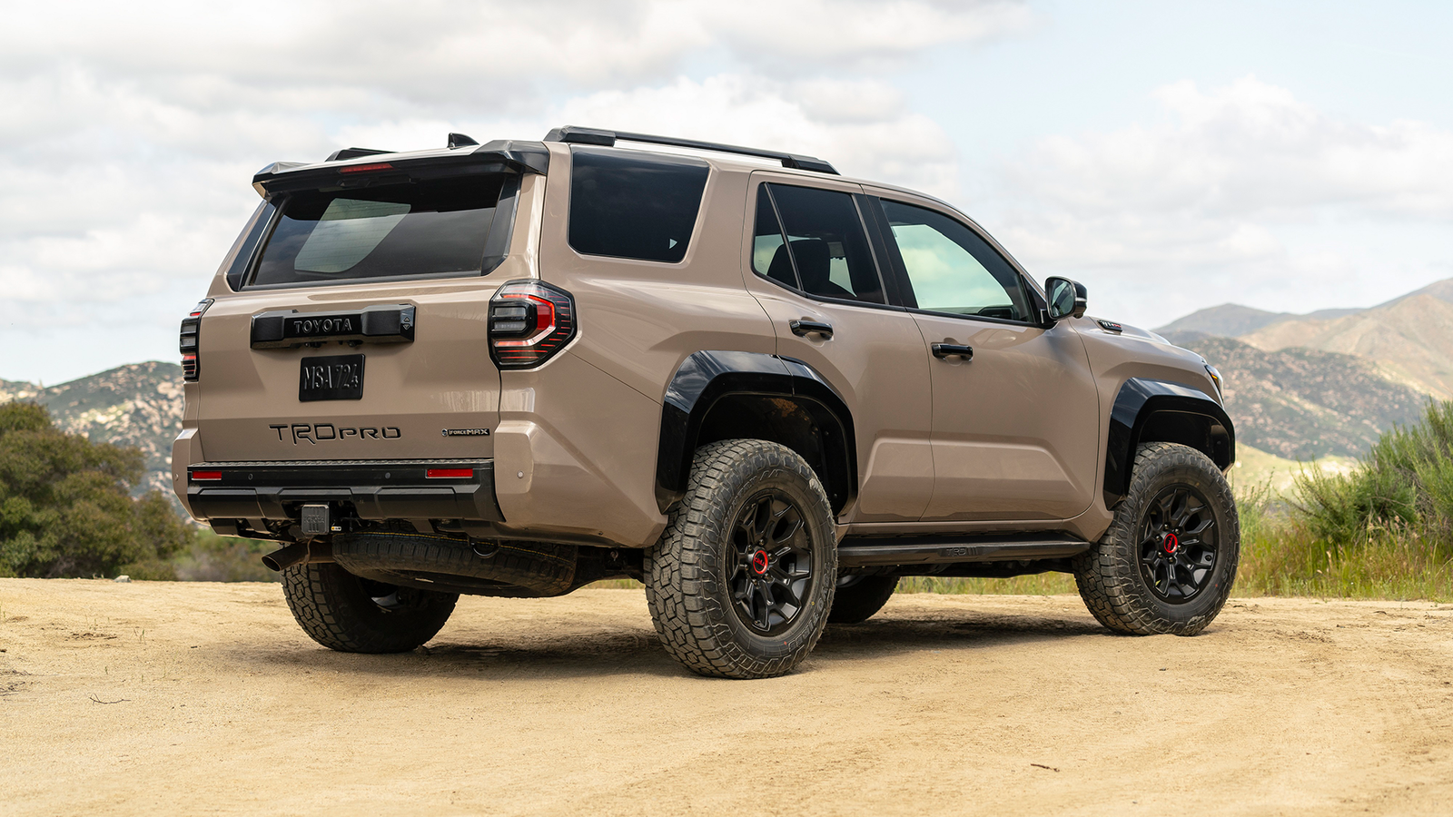 2025 Toyota 4Runner TRD Pro, rear 3/4