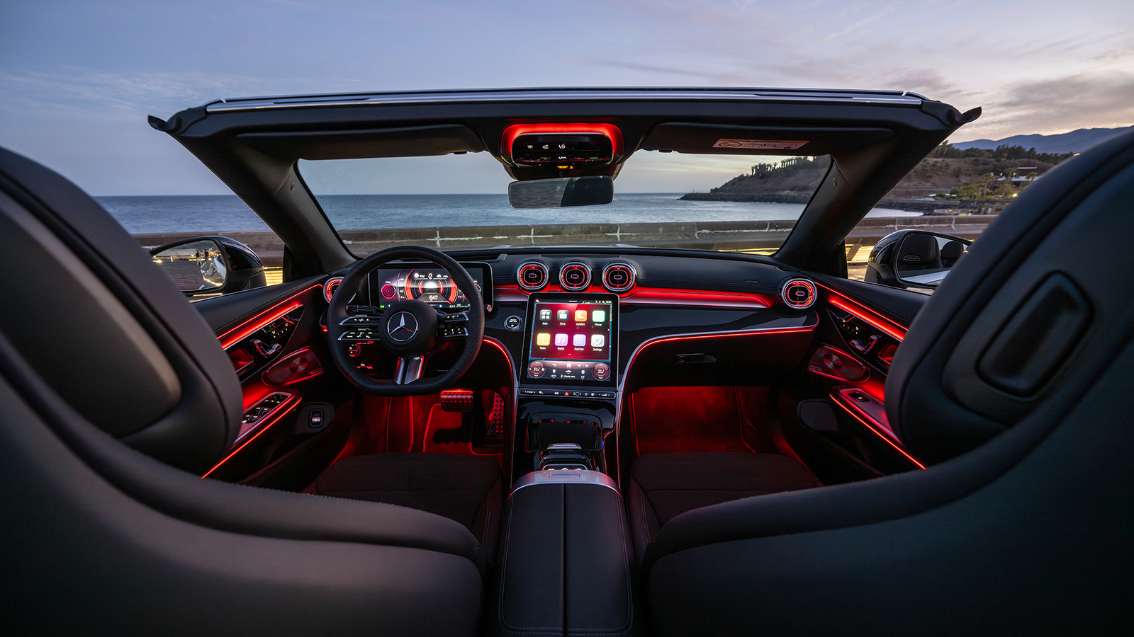 Mercedes CLE Cabriolet, interior