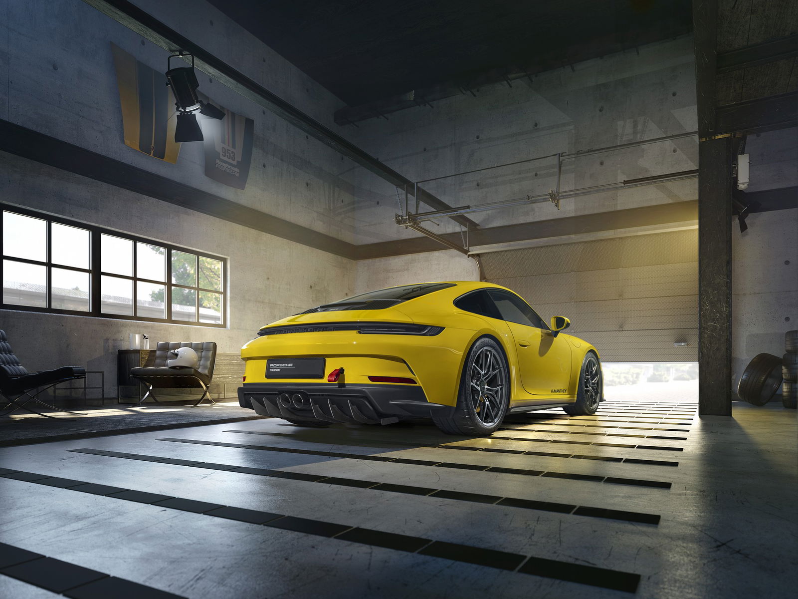 Manthey Porsche 911 GT3 Touring - rear