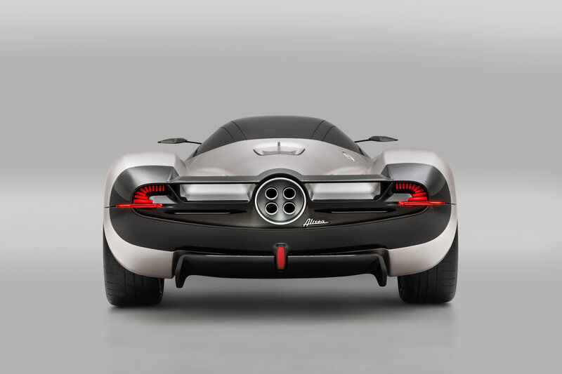 Pagani Alisea concept - rear