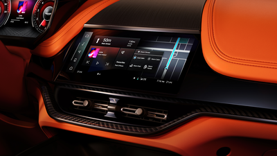 Aston Martin DBX 707, infotainment