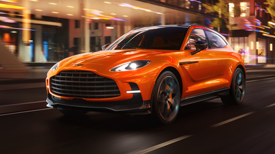 Aston Martin DBX 707, front 3/4