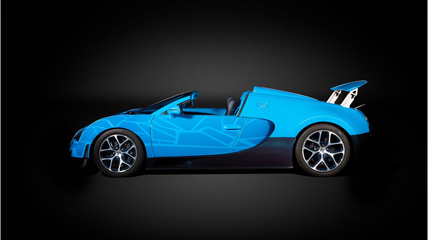Bugatti Veyron Grand Sport Vitesse 'Transformers' - side