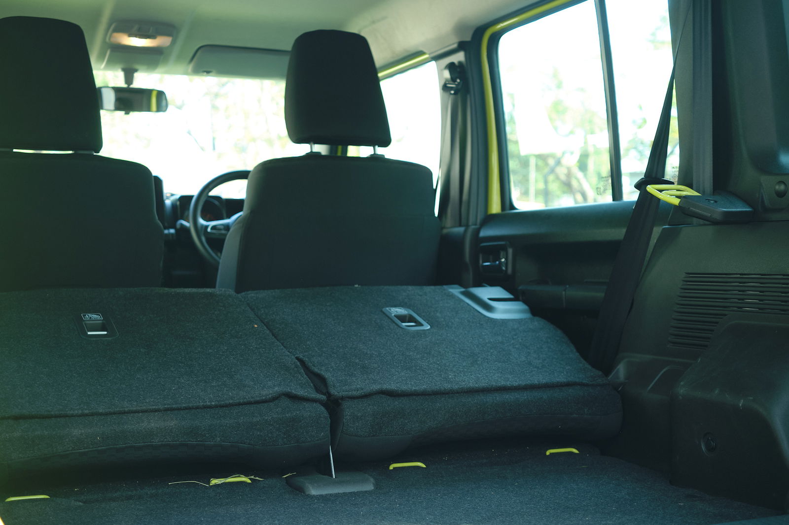 Suzuki Jimny XL - rear seats