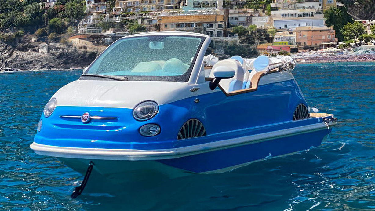 Fiat 500 boat - Puglia Edition