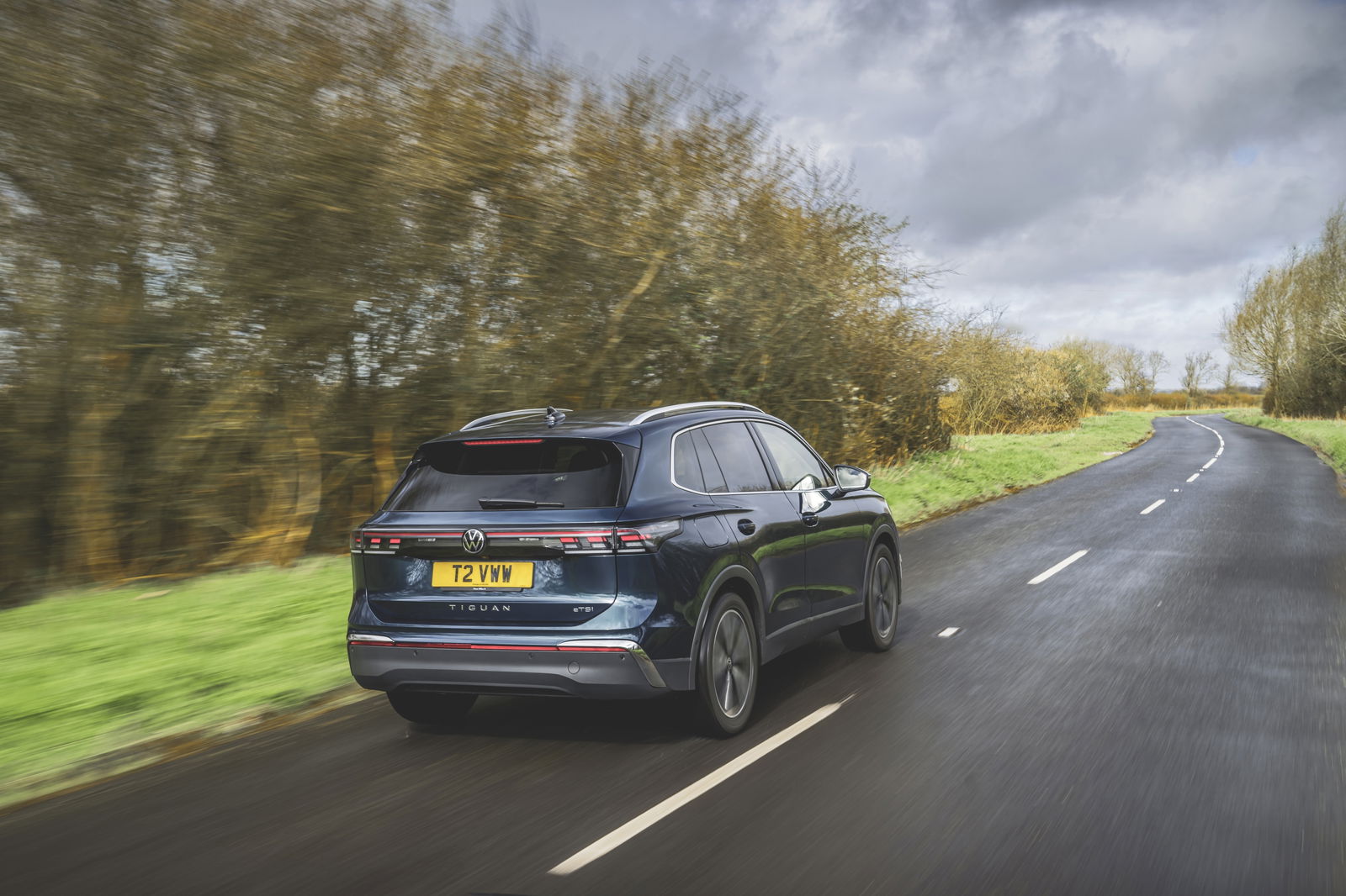 Volkswagen Tiguan - rear, dynamic