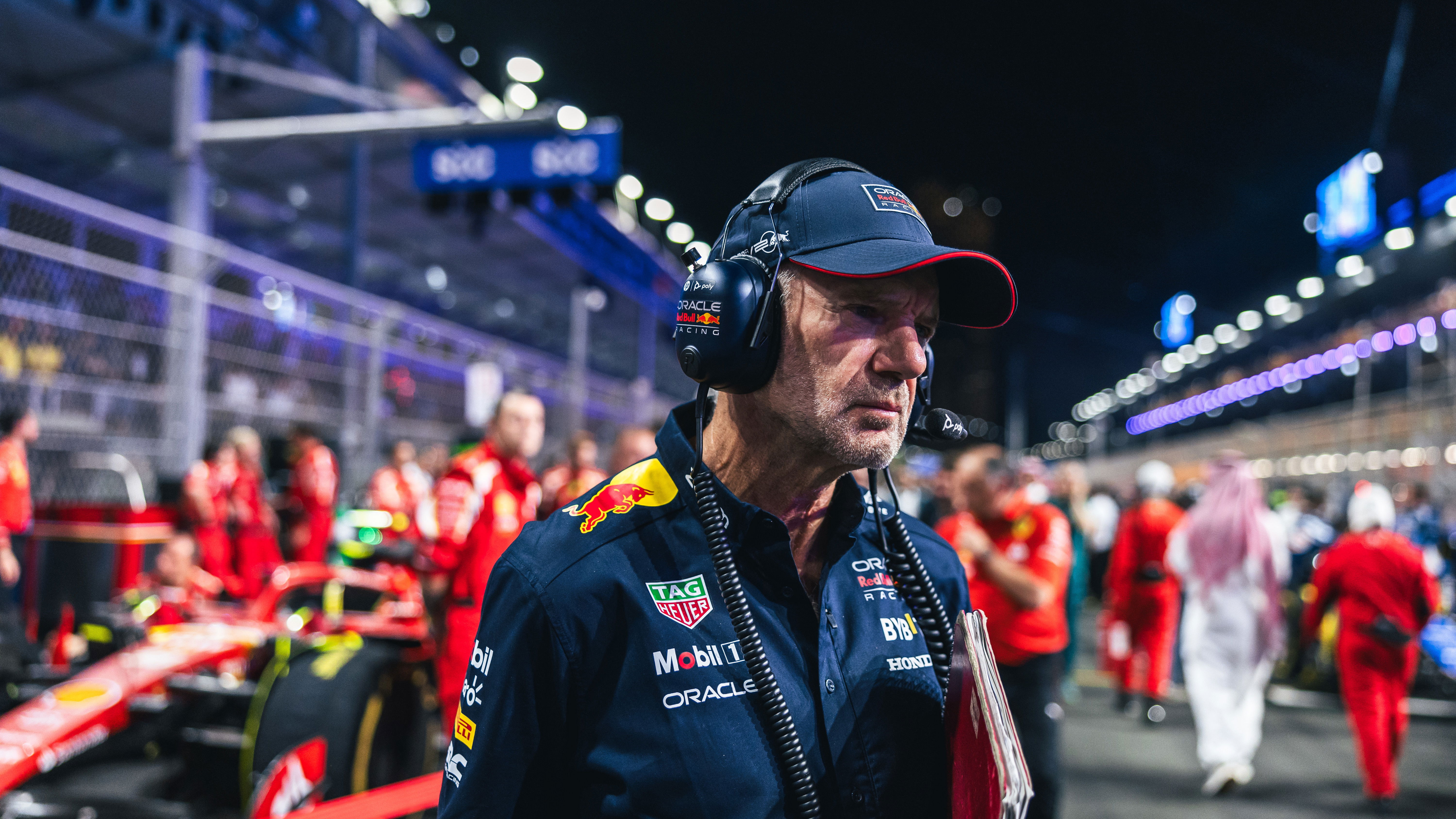 Adrian Newey at the 2024 Saudi Arabian Grand Prix
