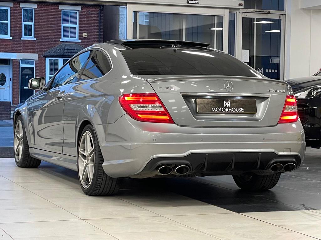 Mercedes-Benz C63 AMG Coupe - rear