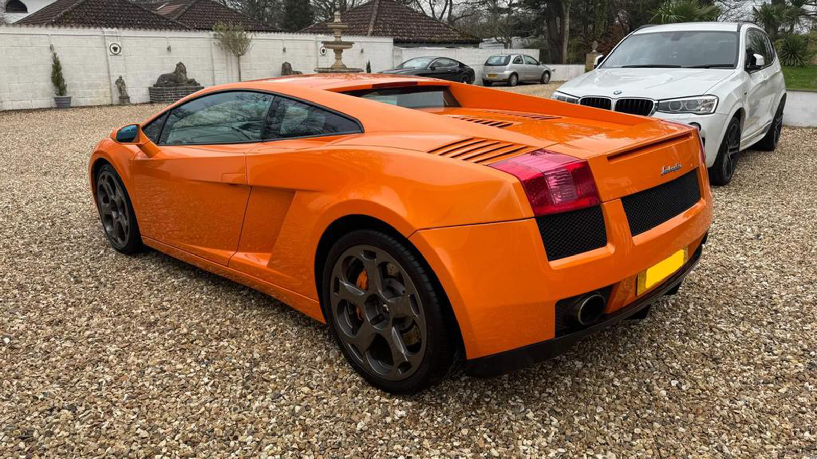 2004 Lamborghini Gallardo, rear 3/4