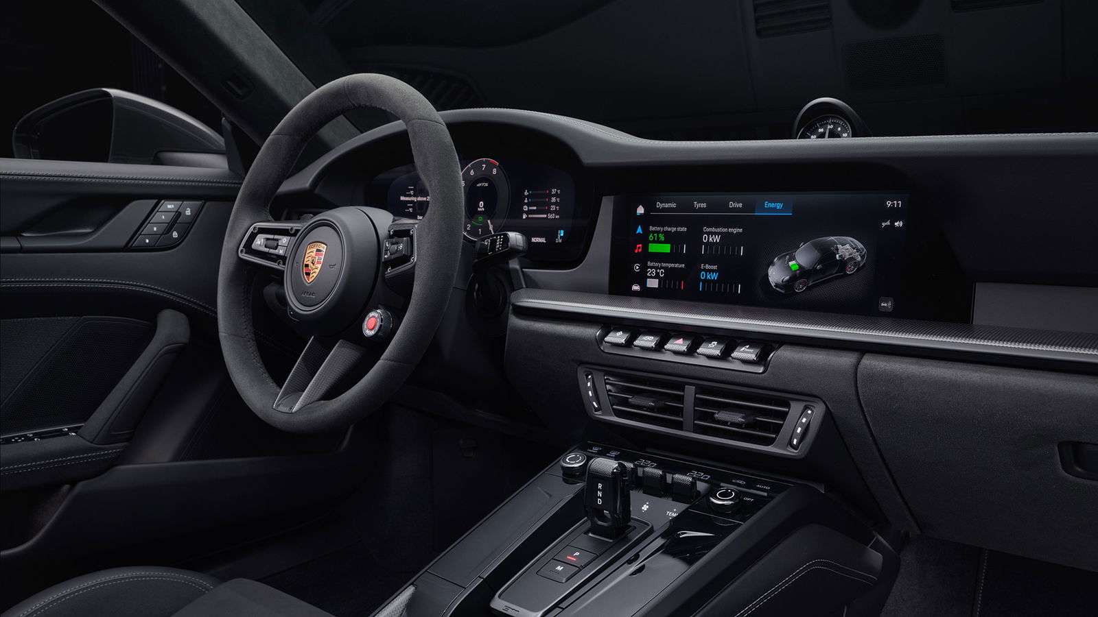 Porsche 911 Carrera GTS 992.2, interior