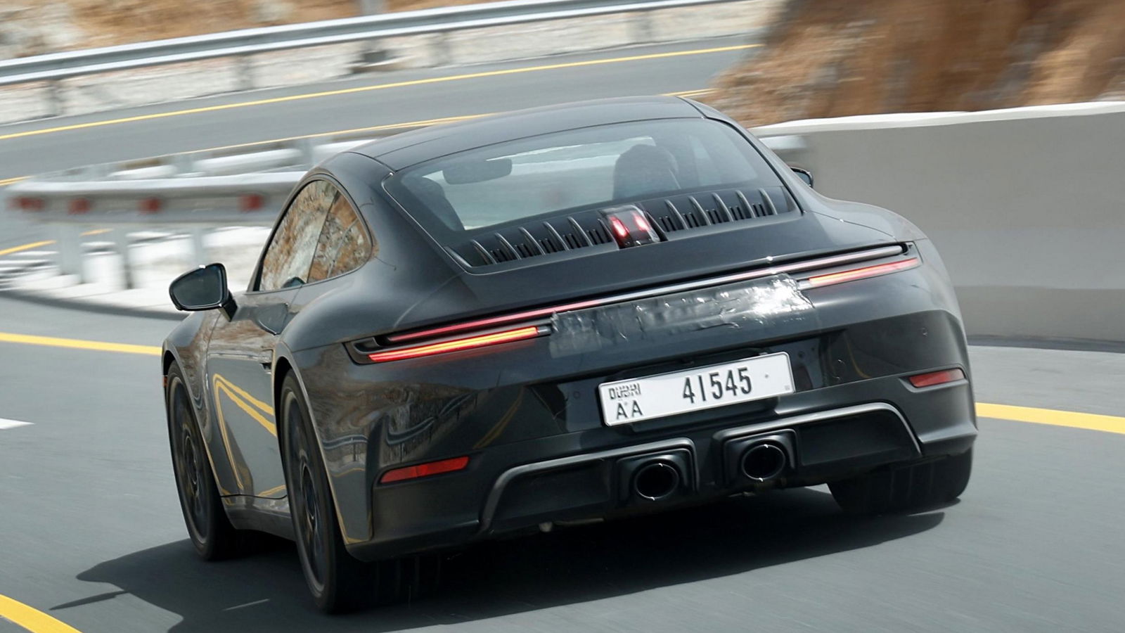 Porsche 911 hybrid prototype - rear