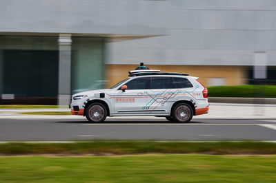 Volvo XC90 autonomous test car