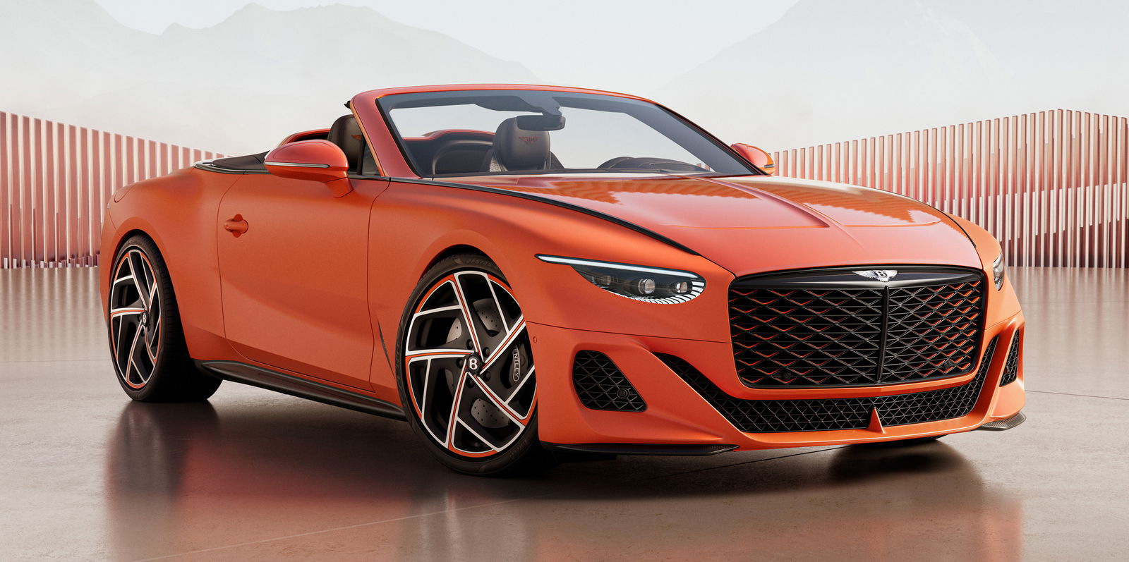 Bentley Batur Convertible - front