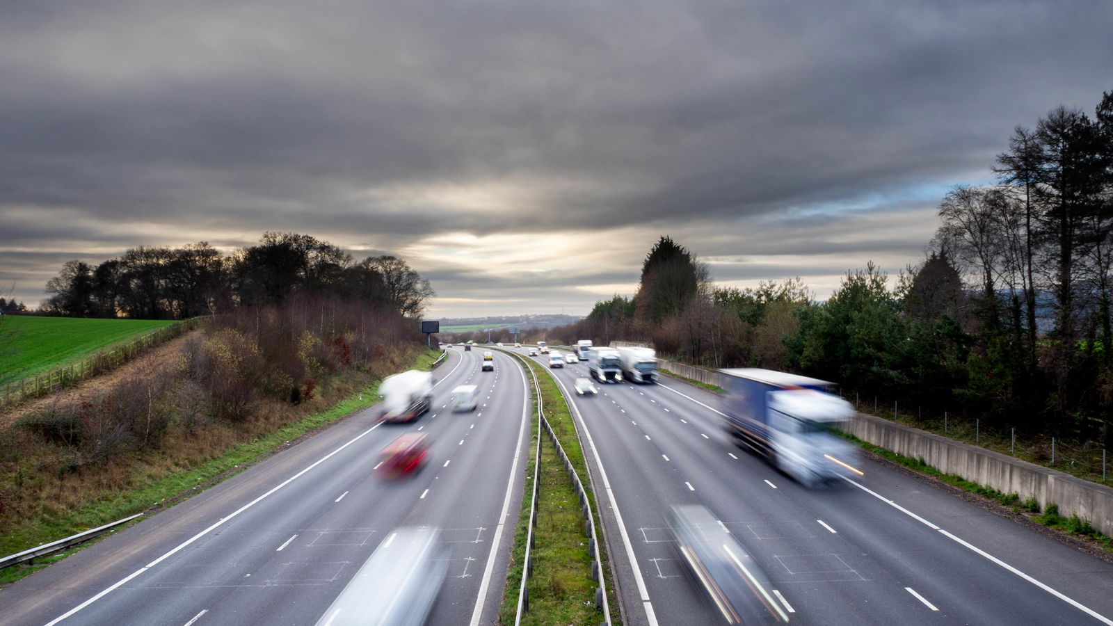 A British motorway
